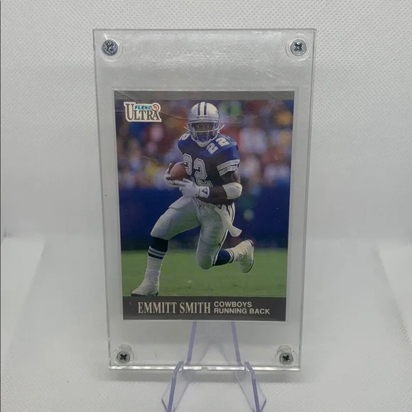 Barry Sanders Emmitt Smith Jerry Rice NFL 1991 Fleer Card Lot Lions Cowboys 49er - Picture 4 of 7
